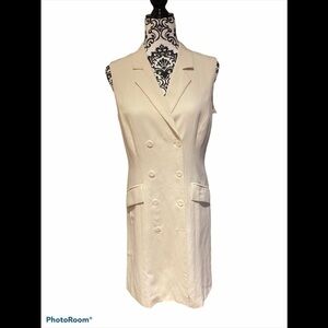 𝅺vintage Anne Klein linen dress